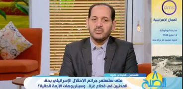 الدكتور أسامة شعث أستاذ العلاقات الدولية