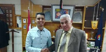 وكيل تعليم البحيرة يستقبل رئيس لجنة العلاقات العامة باتحاد طلاب مصر