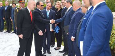 السيسي يستقبل الرئيس الألباني بقصر الاتحادية ويعقد معه جلسة مباحثات