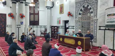 فعاليات ندوة دينية في مسجد التنعيم بمدينة مرسى مطروح