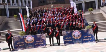 طلاب من أجل مصر بجامعة أسيوط