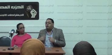 أحمد فوزي الأمين العام للحزب المصري الديمقراطي