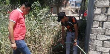 إزالة وصلات المياه في الإسكندرية