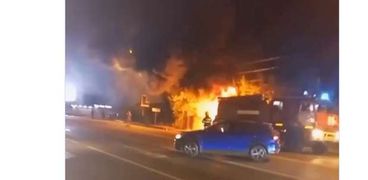 انفجار سيارة في موسكو
