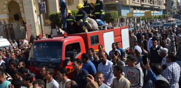بالصور| جنازة عسكرية مهيبة في بني سويف لشهيد سيناء