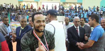 جامعة المنيا تحصد كأس البطولة العربية