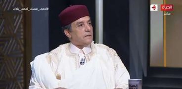 الشيخ صالح أبو خريص أحد قيادات القبائل الليبية