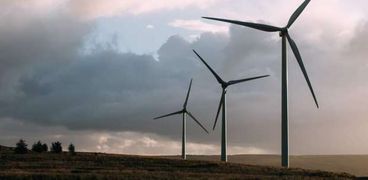 انتاج الكهرباء من طاقة الرياح - صورة أرشيفية