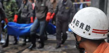 ضحايا انهيار أرضي في الصين - صورة أرشيفية