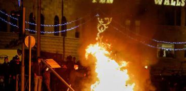 اشتباكات القدس المحتلة في ليالي رمضان