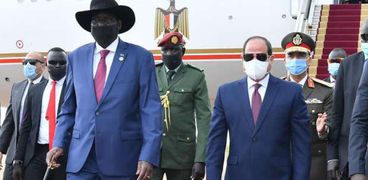 الرئيس السيسي يزور جنوب السودان