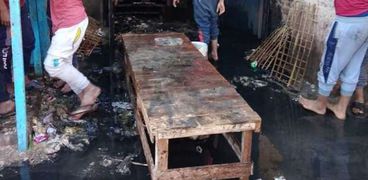 انفجار أسطوانة بوتاجاز داخل مخبز بقنا دون خسائر في الأرواح «صور»