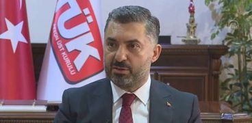 أبو بكر شاهين رئيس المجلس الأعلى للإذاعة والتليفزيون في تركيا