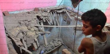 إصابة شخصين في إنهيار سقف منزل بسوهاج سوهاج