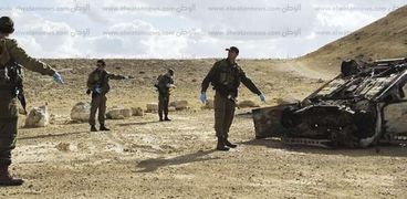 أفراد من الجيش الإسرائيلى خلال التدريب على مواجهة «داعش» فى «النقب»
