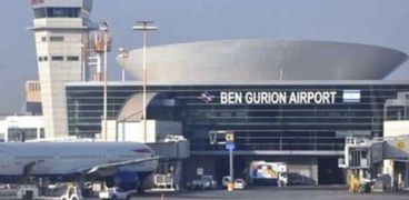 مطار بن جوريون فى إسرائيل