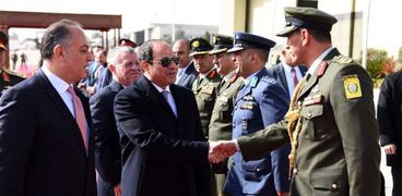 الرئيس خلال زيارته للأردن