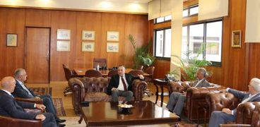 رئيس جامعة الإسكندرية في زيارة لجامعة بيروت