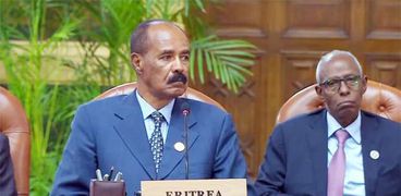 الرئيس الإريترى أسياس أفورقى خلال كلمته فى القمة
