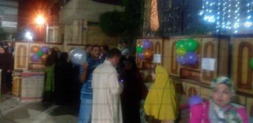 توزيع 30 جهاز عروس لليتيمات في حفل "شباب الخير" ببني سويف