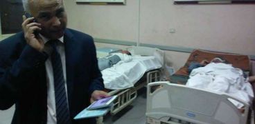 ارتفاع مصابي حادث التسمم في بني سويف لـ49 حالة