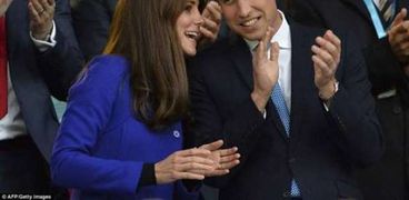 بالصور| الأمير ويليام وزوجته في حفل افتتاح كأس العالم لـ"الرجبي"