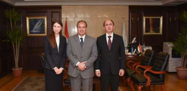 محافظ الإسكندرية يستقبل سفير أوكرانيا بمصر