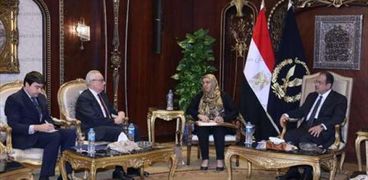 وزير الداخلية يستقبل سفيري فرنسا وإيطاليا لدى القاهرة