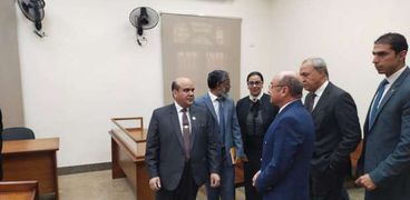 وزير العدل ومحافظ القليوبية يفتتحان محكمة الطفل ببنها