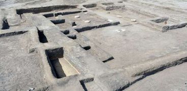 الاستراحة الملكية المكتشفة بتل حبوة في شمال سيناء