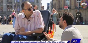 الإعلامي أحمد فايق والمهندس عادل شعبان