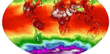 درجات الحرارة العالمية