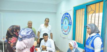 جامعة كفرالشيخ تواصل قوافلها الطبية في قرية «البياض» ضمن «حياة كريمة»