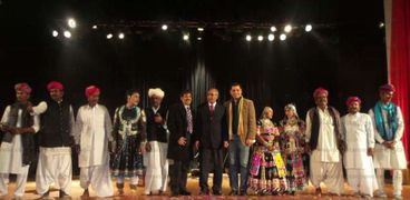 عرض فني لدولة الهند بحضور السفير على مسرح ثقافة الإسماعيلية