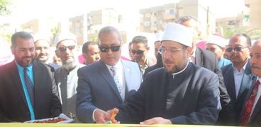 وزير الاوقاف يفتتح مسجد الفردوس بالسويس