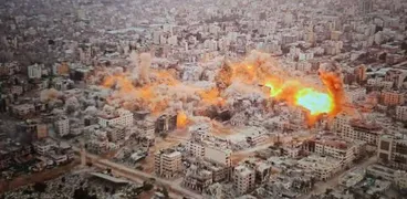 قطاع غزة يتعرض لقصف متواصل منذ 7 أكتوبر 2023