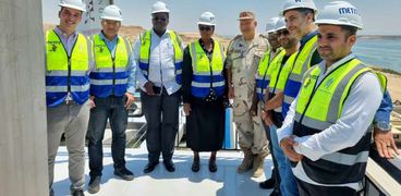 القوات المسلحة تنظم زيارة لوفد تنزاني لمحطات تحلية ومعالجة المياه