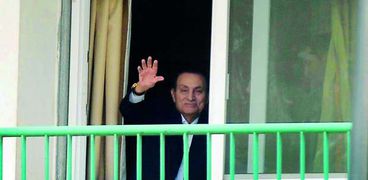 الرئيس الأسبق-حسني مبارك-صورة أرشيفية