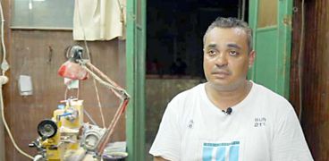 محمد نصر - صاحب ورشة لصناعة السبح في الحسين