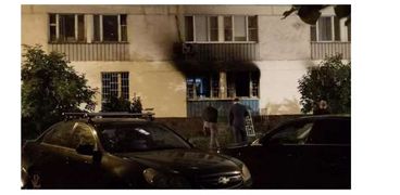 حريق في مبنى سكني بـ «موسكو»