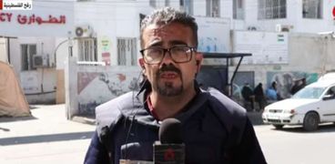 بشير جبر، مراسل قناة «القاهرة الإخبارية»