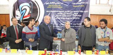 ختام دورة القائد " أحمد سعيد المرسى"  الكشفية 52 بجامعة عين شمس