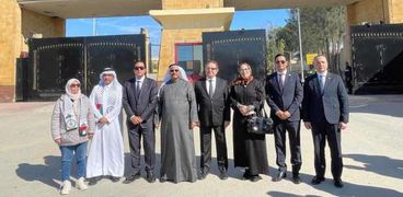زيارة وفد البرلمان العربي إلى  معبر رفح