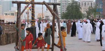 مظاهر الاحتفال بعيد الفطر في الإمارات (أرشيفية)