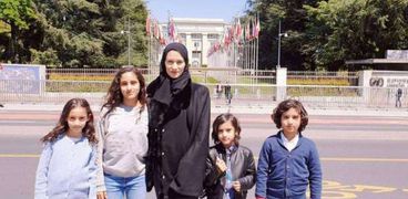 أسماء أريان وأطفالها
