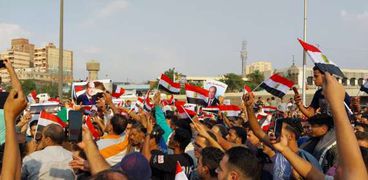 مسيرة تضامنية مع الشعب الفلسطيني في مصر