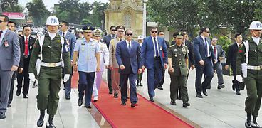 الرئيس السيسى أثناء زيارته لإندونيسيا