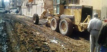 حملة نظافة بمدينة المنشاه بسوهاج