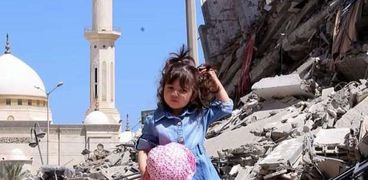 «دمار ودماء وقصف متواصل» .. هكذا قضى أطفال غزة عيد الفطر المبارك