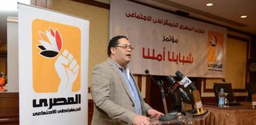 احمد فوزي الأمين العام للحزب المصري الديمقراطي